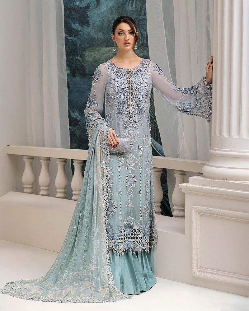 Icy Blue Elegance