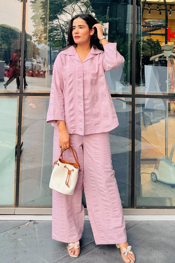 Chic Co-Ord Set - Stitched 2PC
