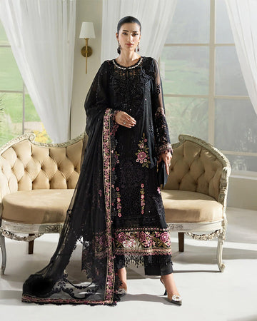 Midnight Floral Grace