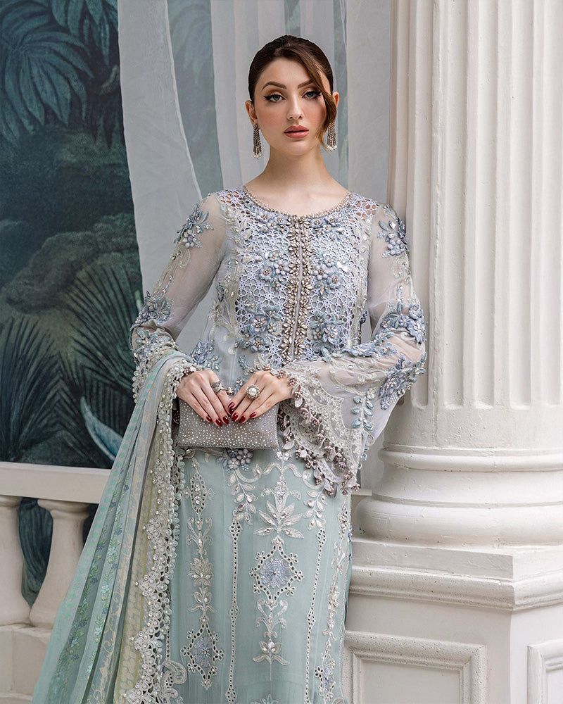 Icy Blue Elegance