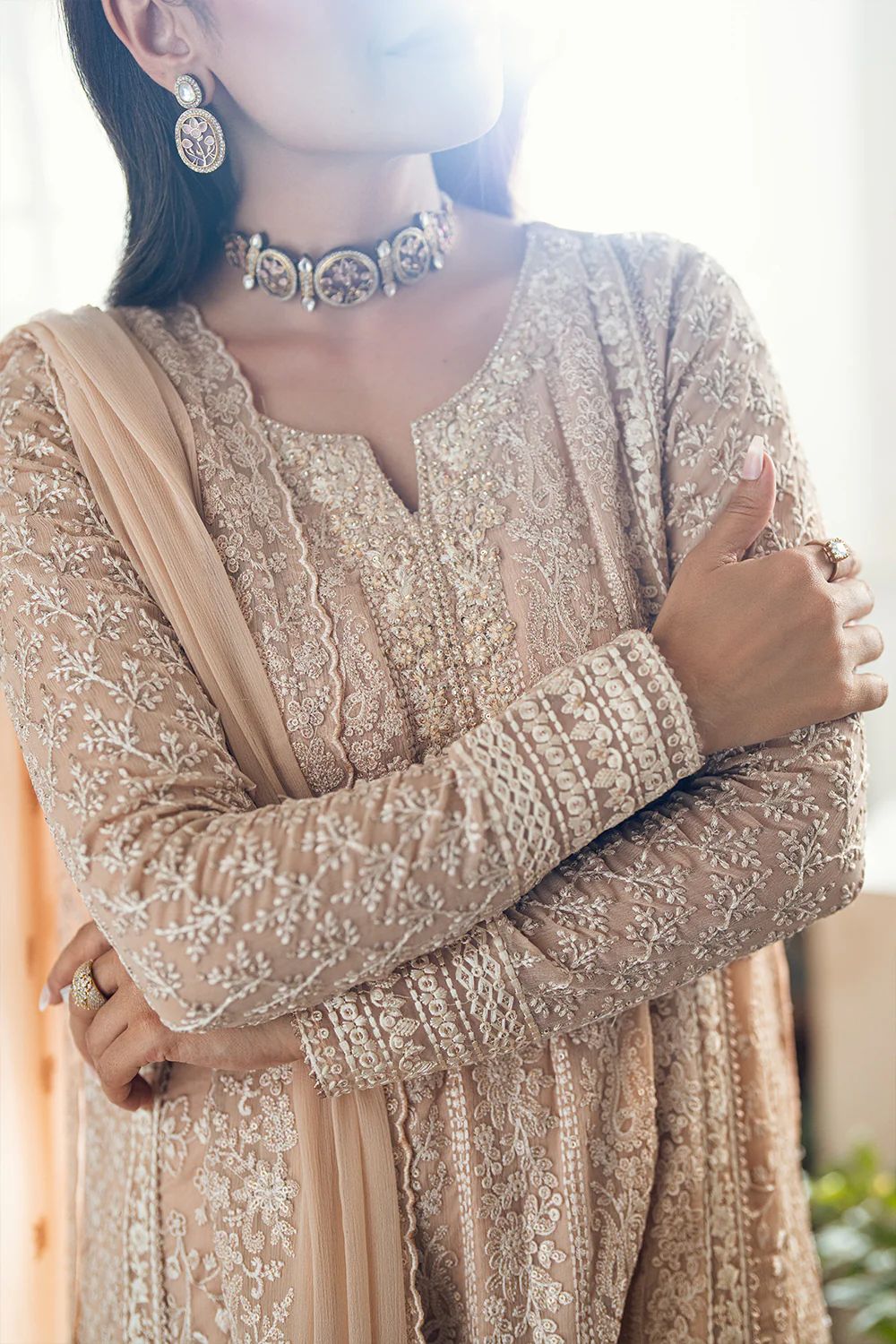 Chiffon Bloom Elegance