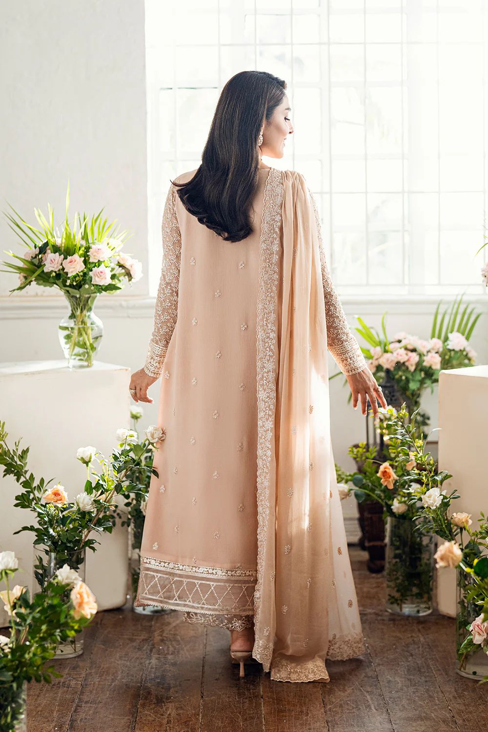 Chiffon Bloom Elegance