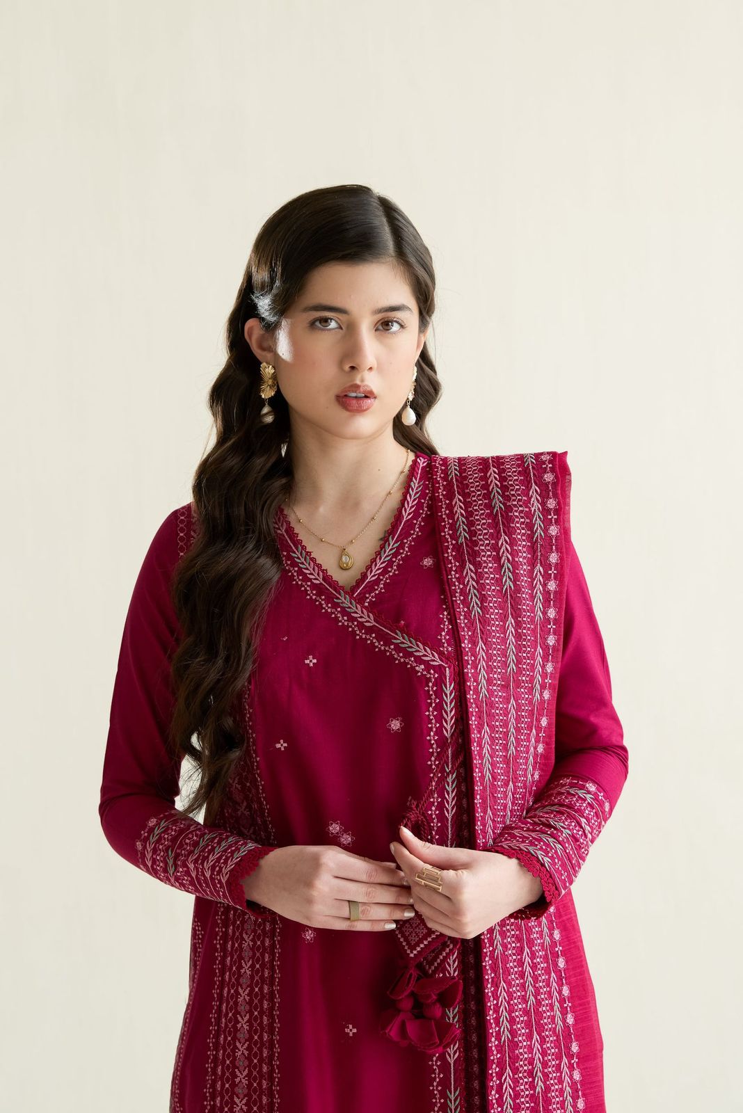 Zaib Luxe Aura - Unstitched 3PC