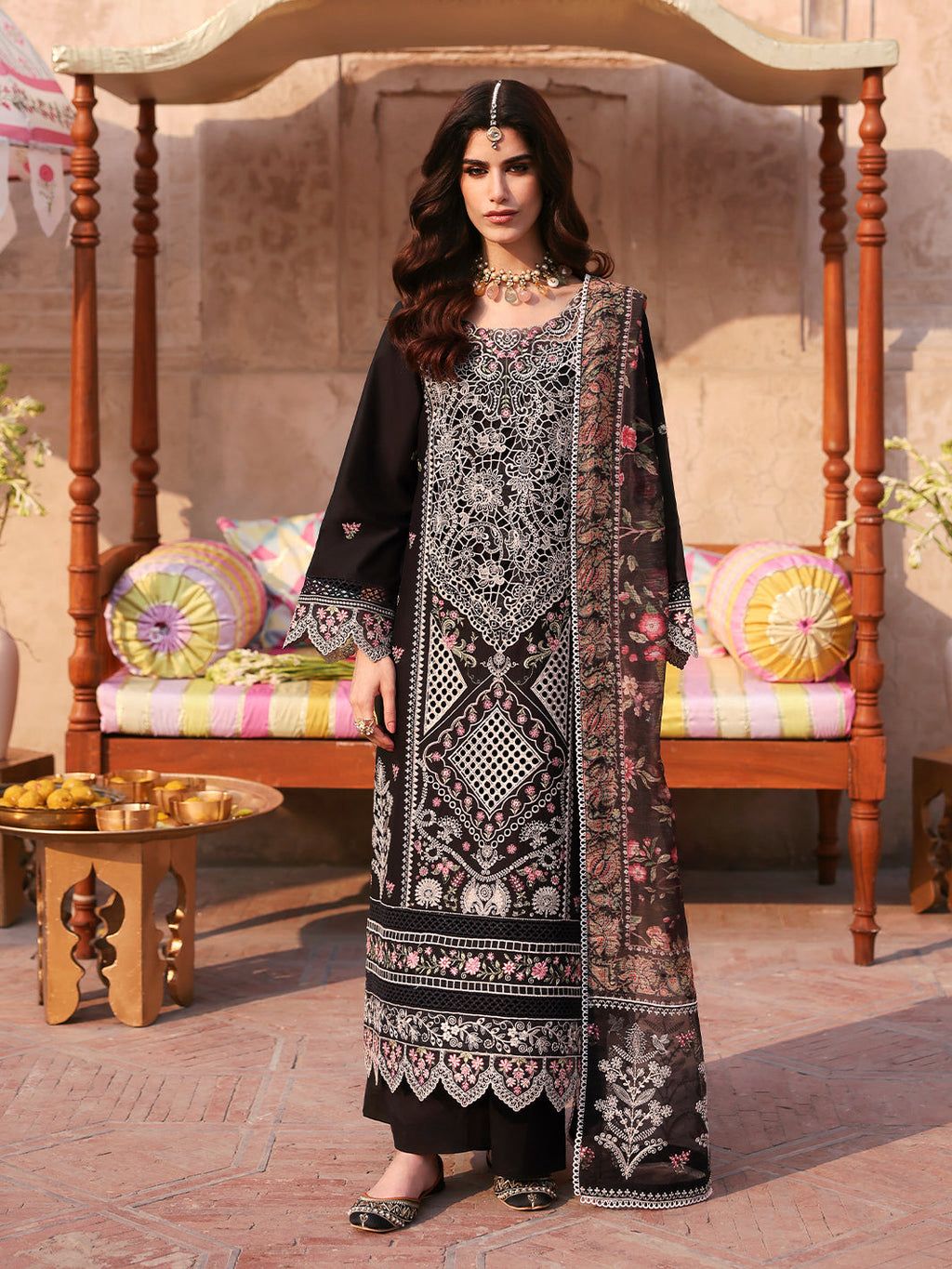 Sunlit Elegance - Unstitched 3PC