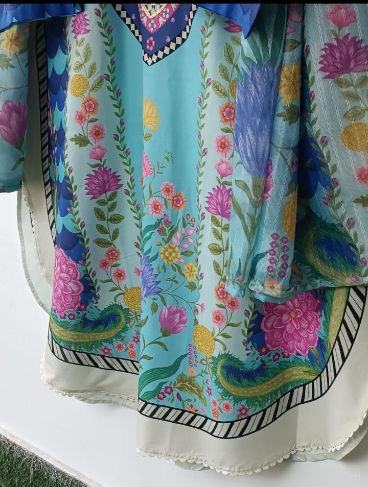 Graceful Gota Line - Stitched 3PC