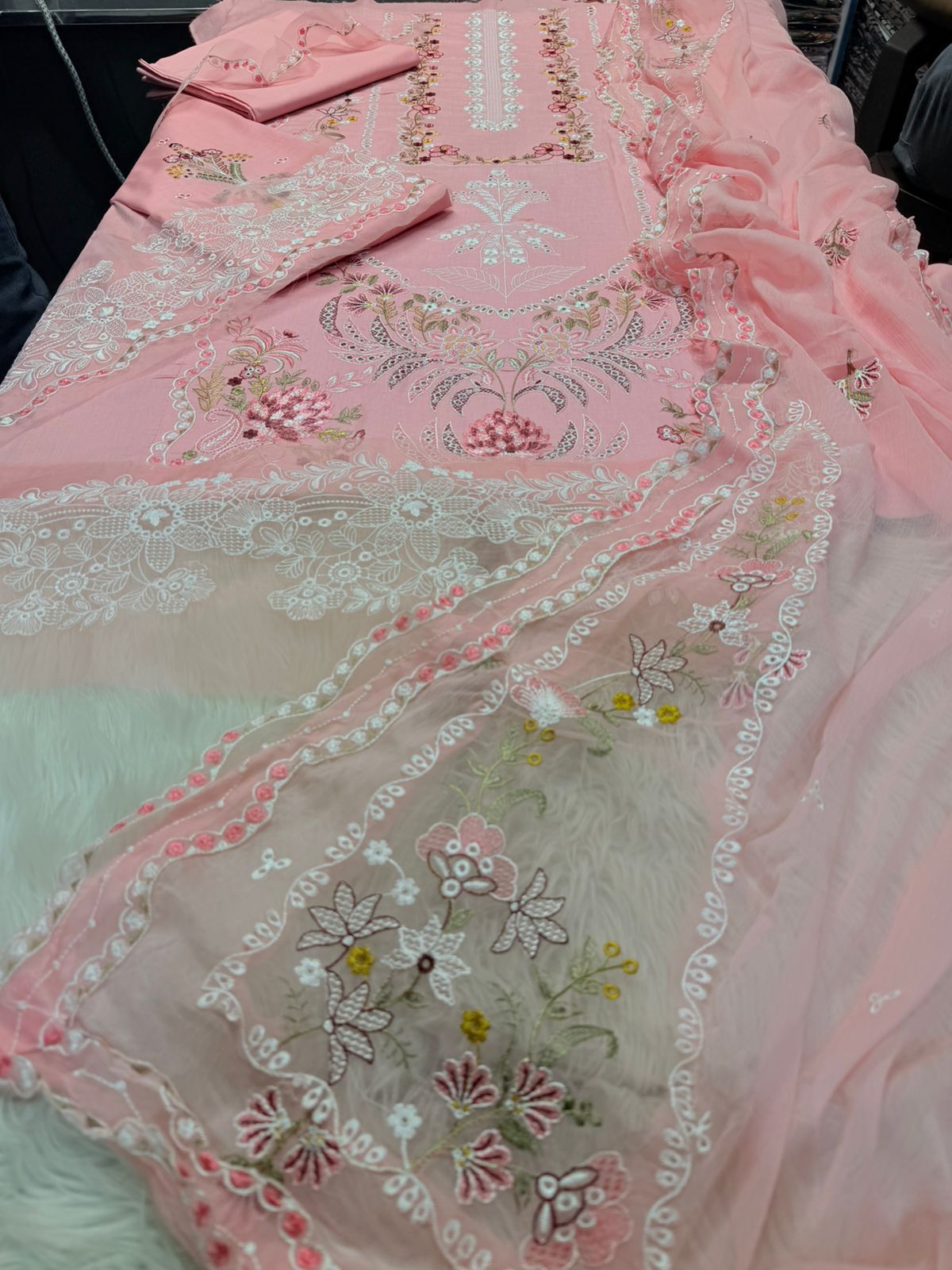 Summer Luxe - Unstitched 3PC