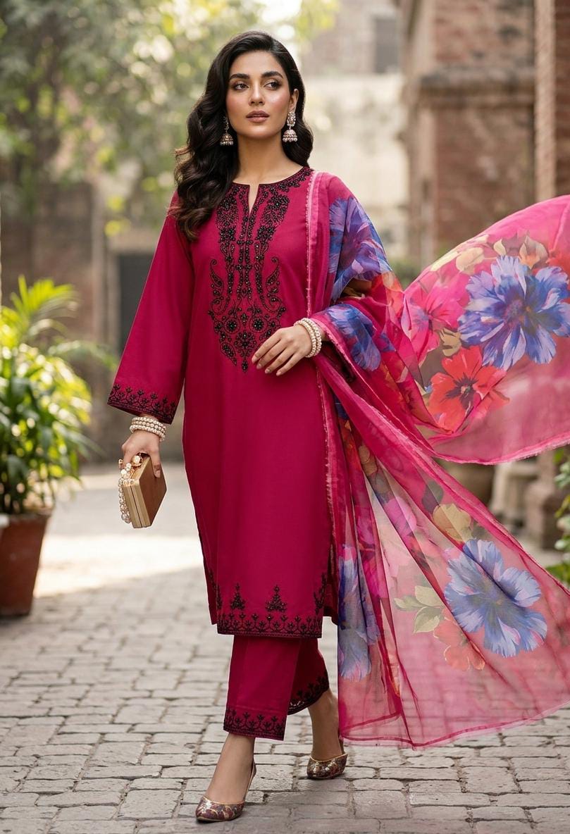 Celeste Bloom Grace - Stitched 3PC