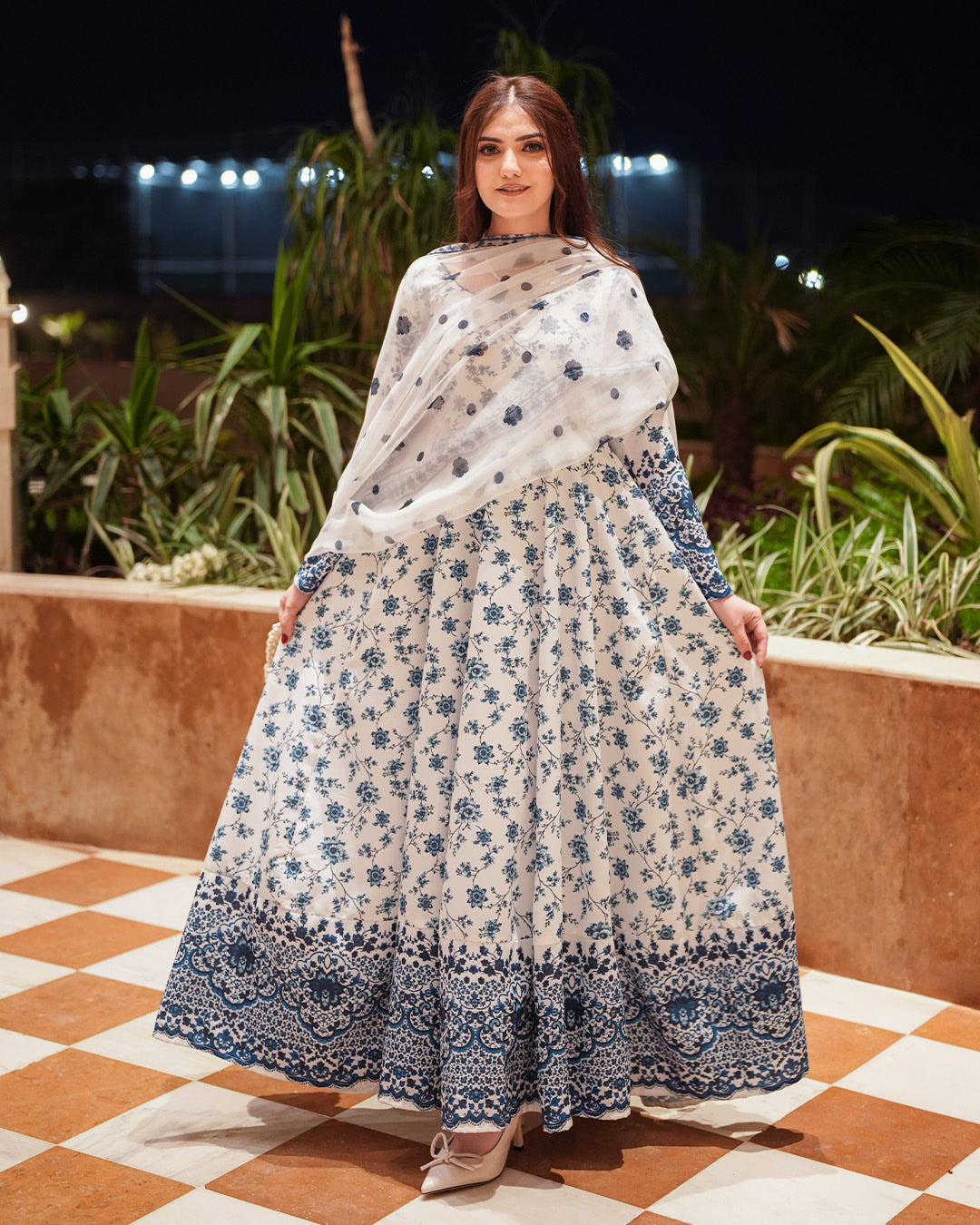 Swiss Maxi - Stitched 2PC