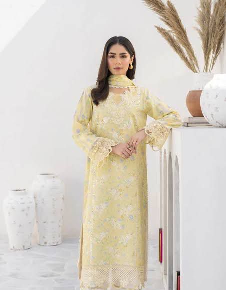 Festive Bloom - Unstitched 3PC