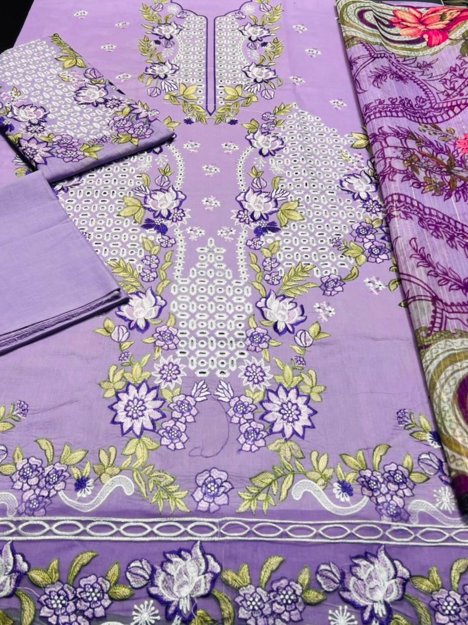 Summer Fusion- Unstitched 3PC