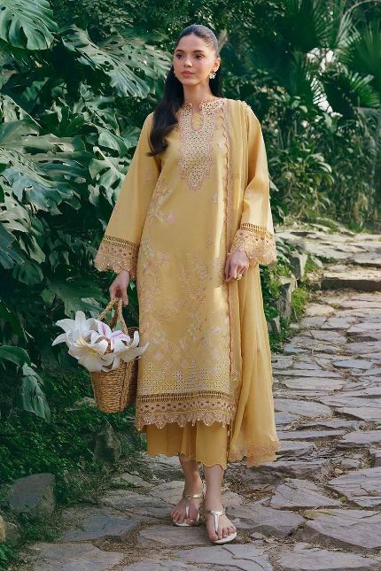 Royal Bloom- Unstitched 3PC