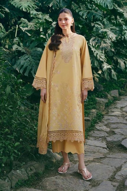 Royal Bloom- Unstitched 3PC