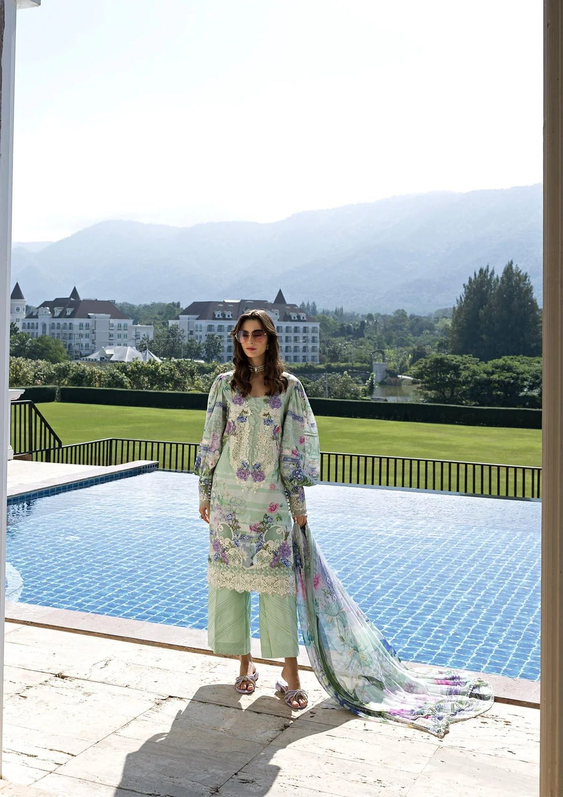 Printed Premium Lawn- Unstitched 3PC