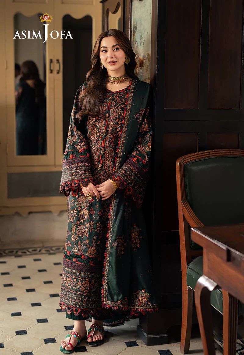 Timeless Embroidery-Unstitched 3PC