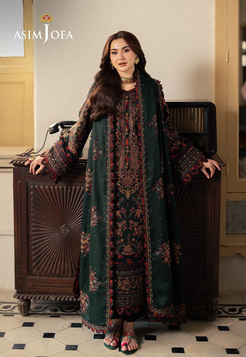 Timeless Embroidery-Unstitched 3PC