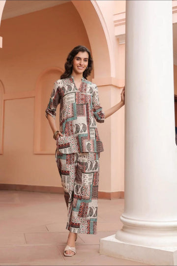 Designer Set-Unstitched 3PC