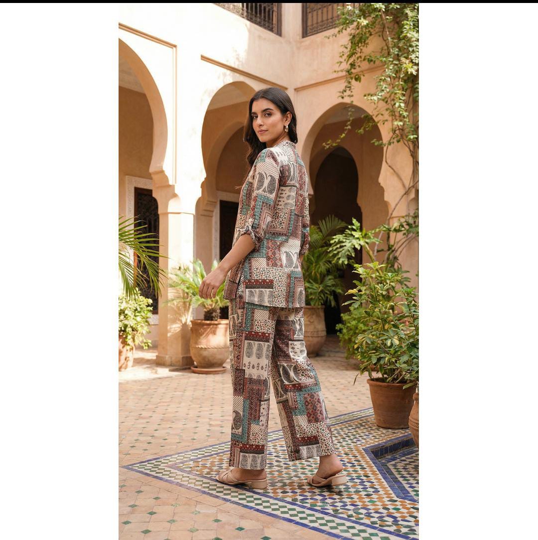 Designer Set-Unstitched 3PC