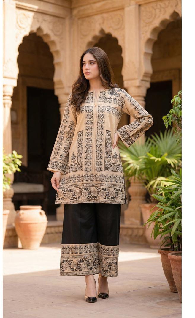 Silk Essence-Unstitched 3PC
