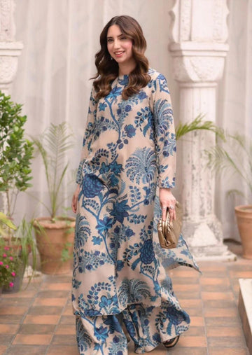 Petal Silk-Unstitched 3PC