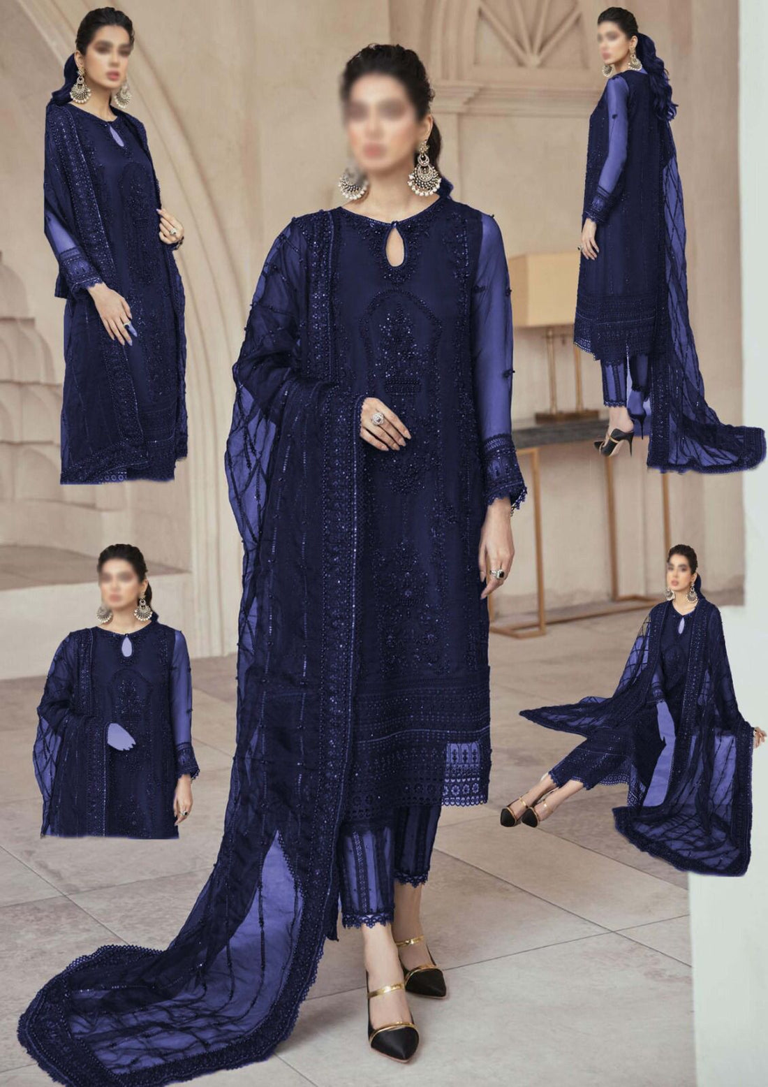 Royale Couture - Unstitched 3PC