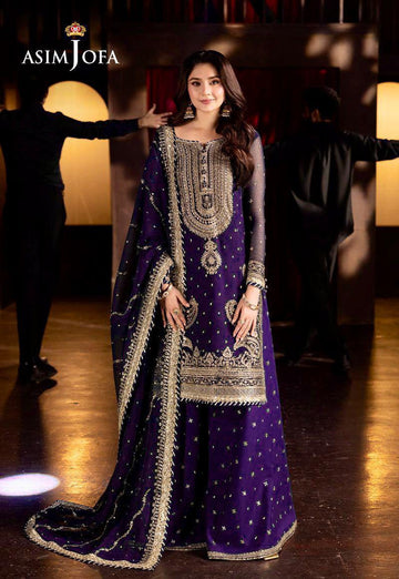 Chiffon Glam - Unstitched 3PC