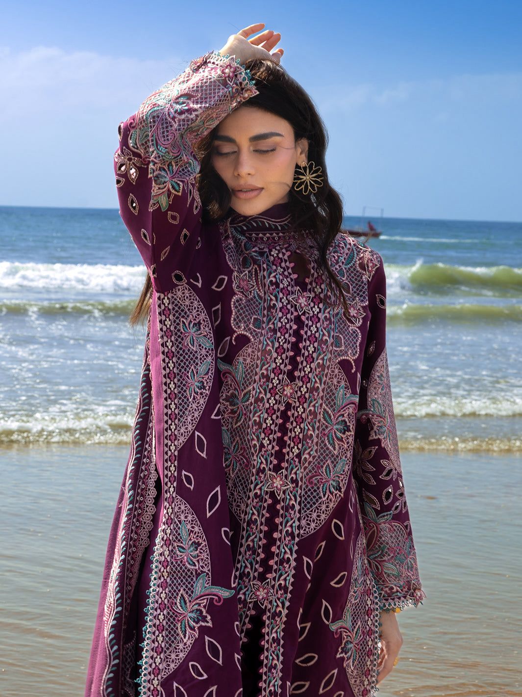 Classic Chikankari Lawn - Unstitched 3PC