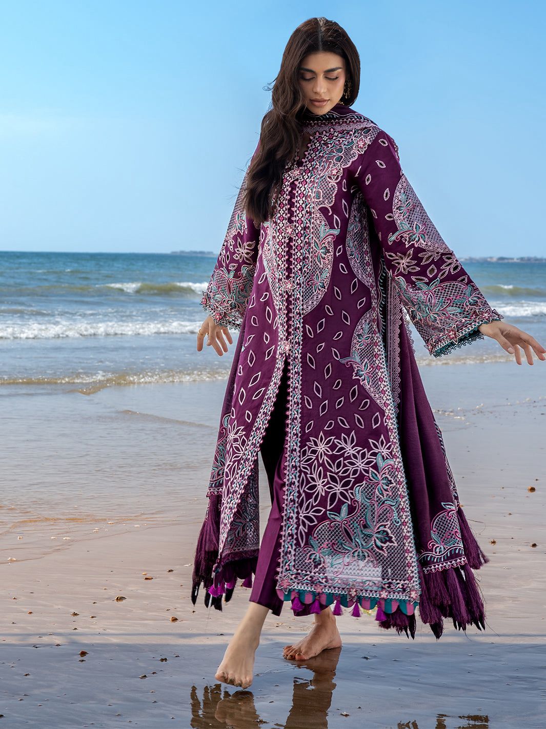 Classic Chikankari Lawn - Unstitched 3PC