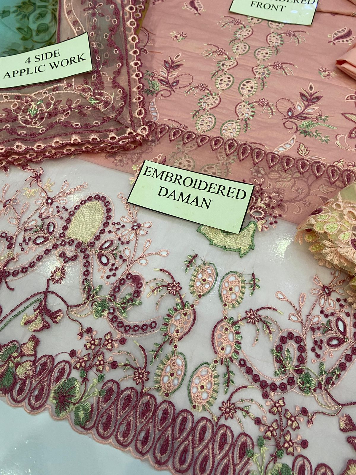 Latest Chikankari Lawn- Unstitched 3PC