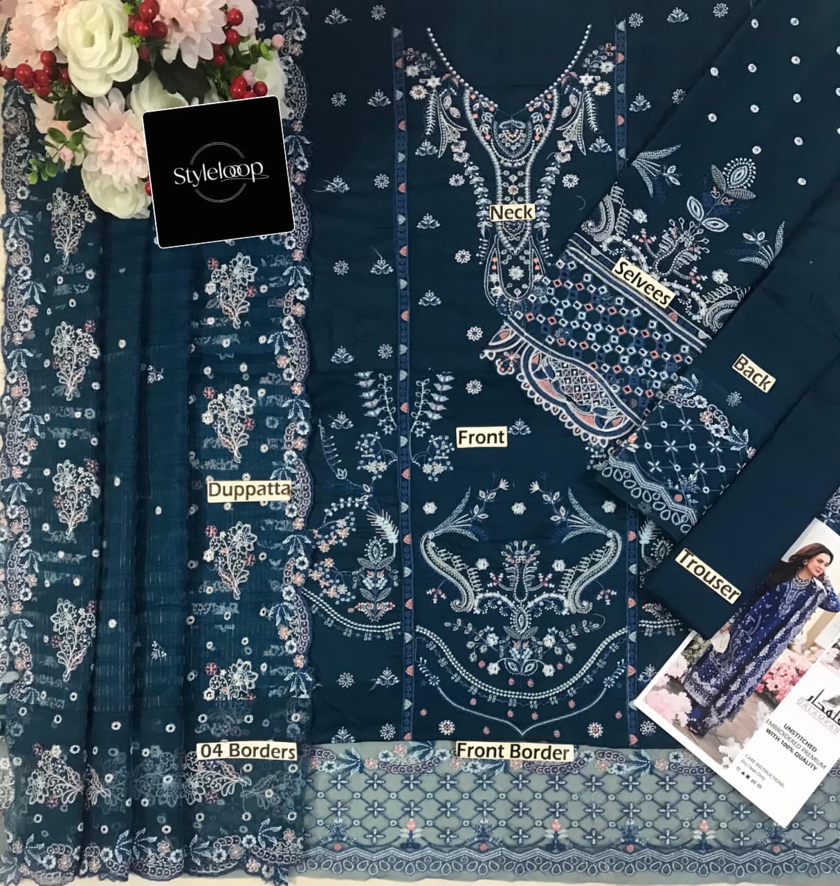 Stylish Wear- Unstitched 3PC