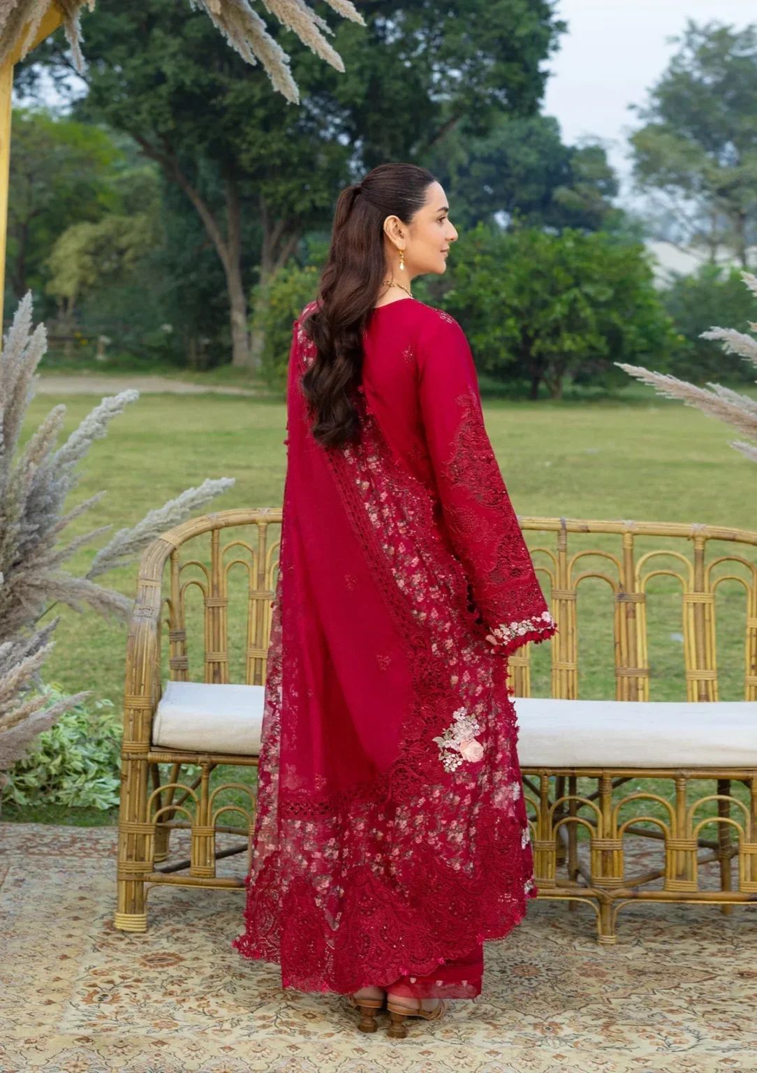 Sunlit Zadi Lawn Ensemble - Unstitched 3PC