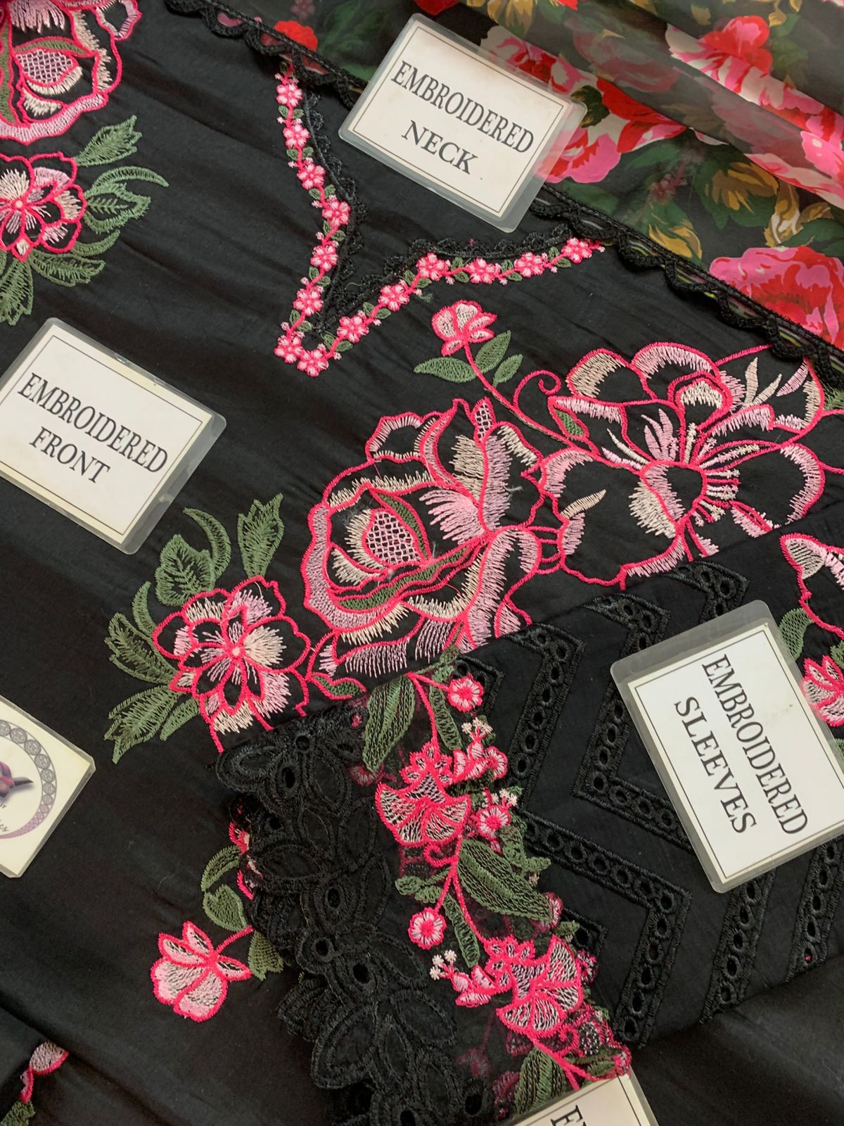 Premium Embroidered Lawn | 3PC Unstitched