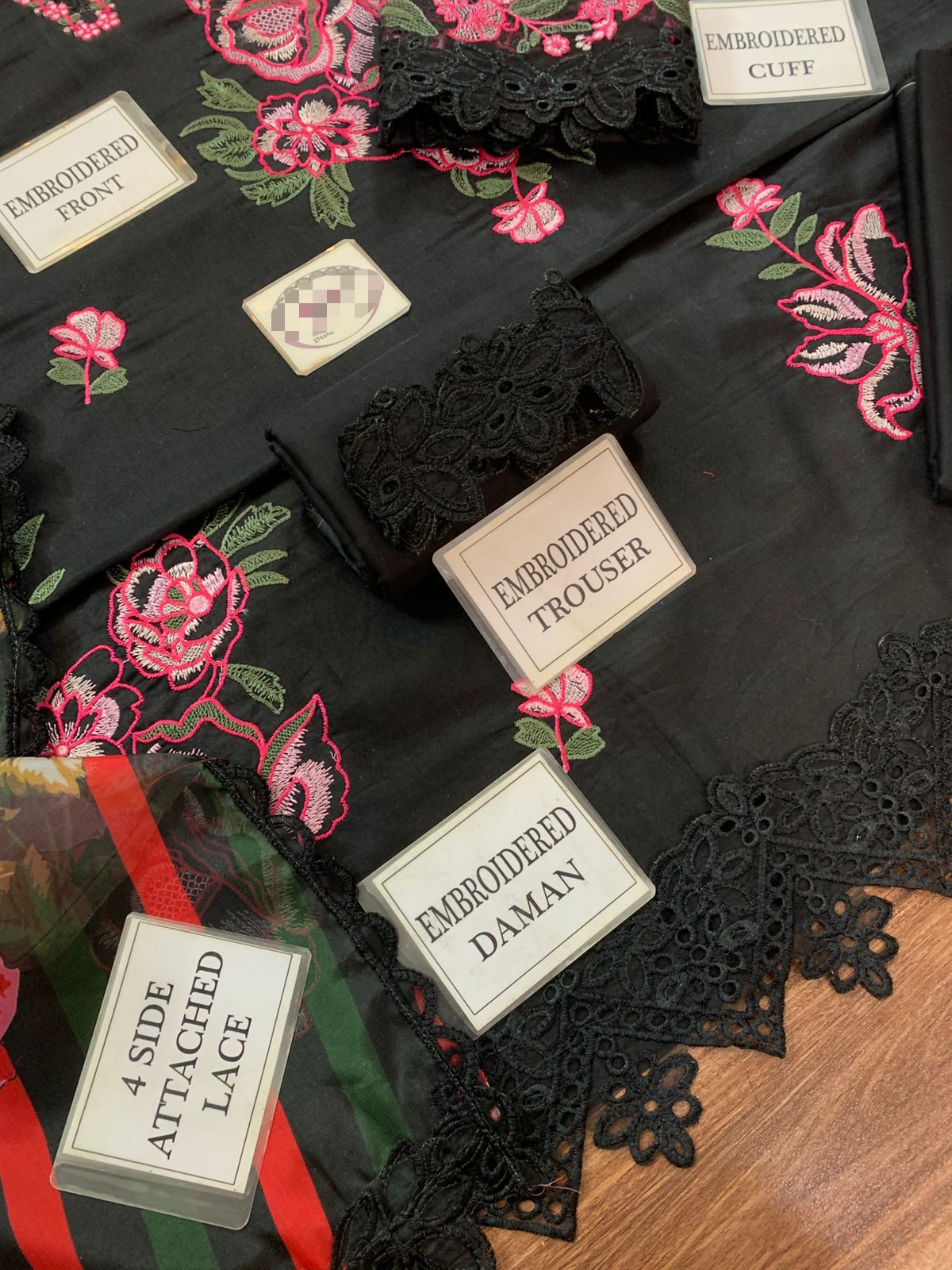 Premium Embroidered Lawn | 3PC Unstitched