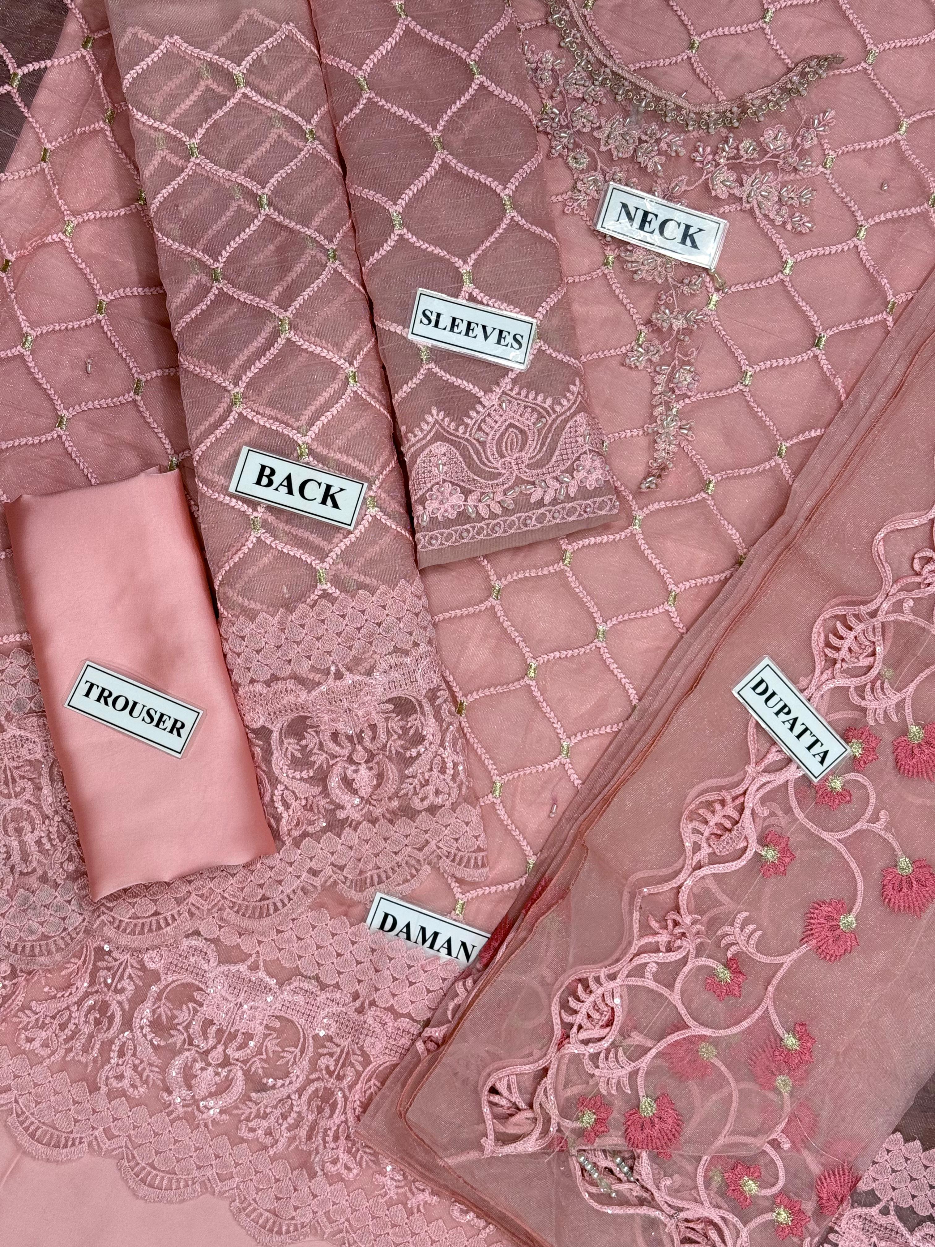 Glitter Organza | 3PC Unstitched