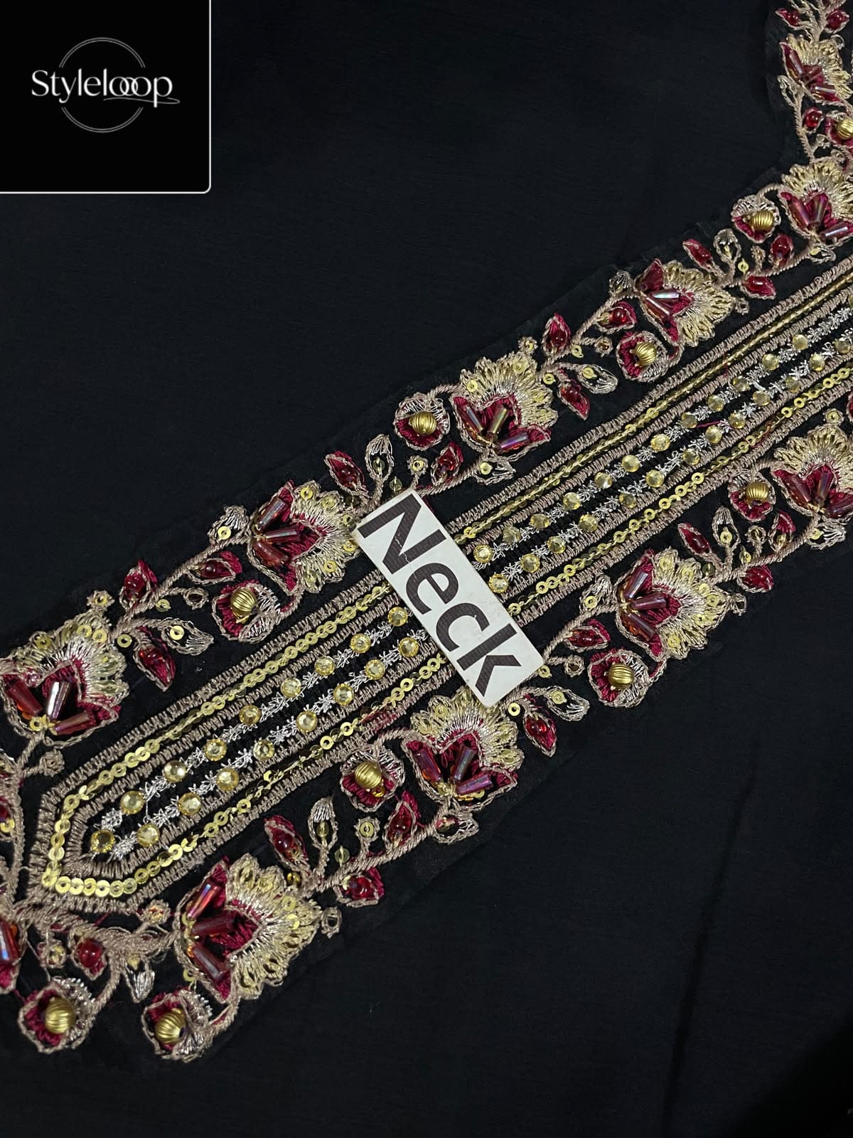 Chiffon Embroidered | Unstitched 3PC