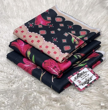 Bin Saeed Premium Lawn |3PC Unstitched