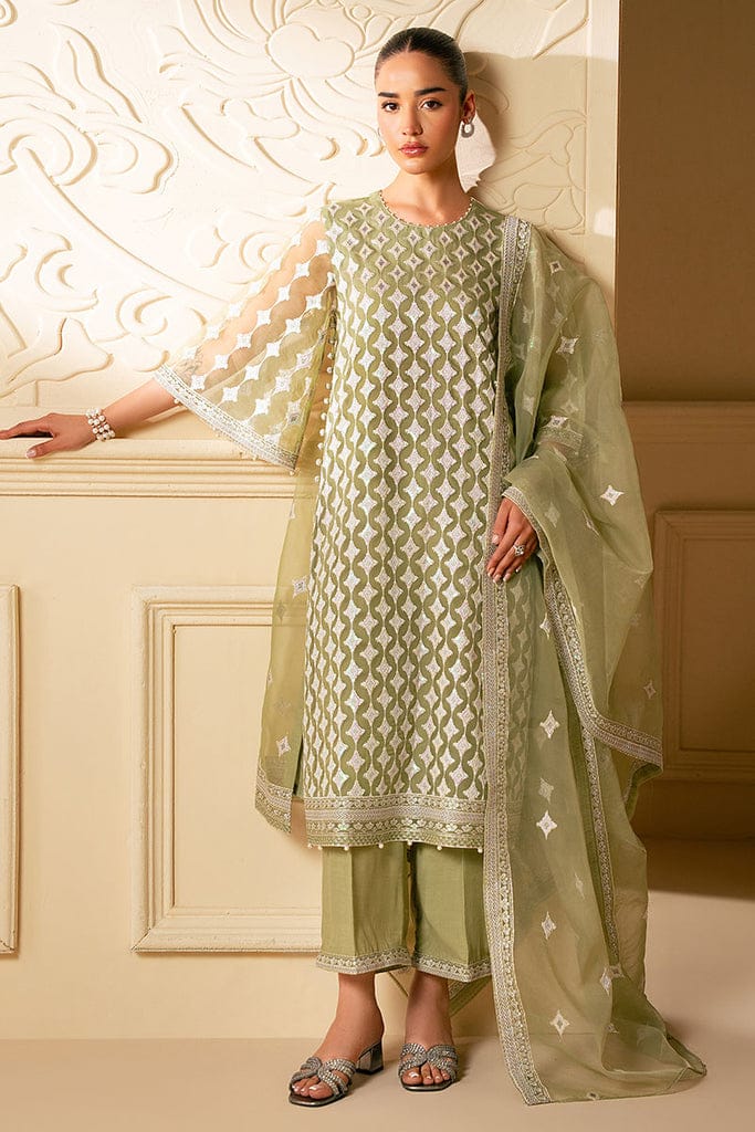 Royal Organza Embroidered | 3PC Unstitched