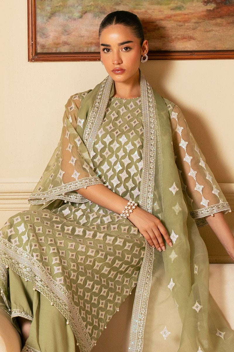 Royal Organza Embroidered | 3PC Unstitched