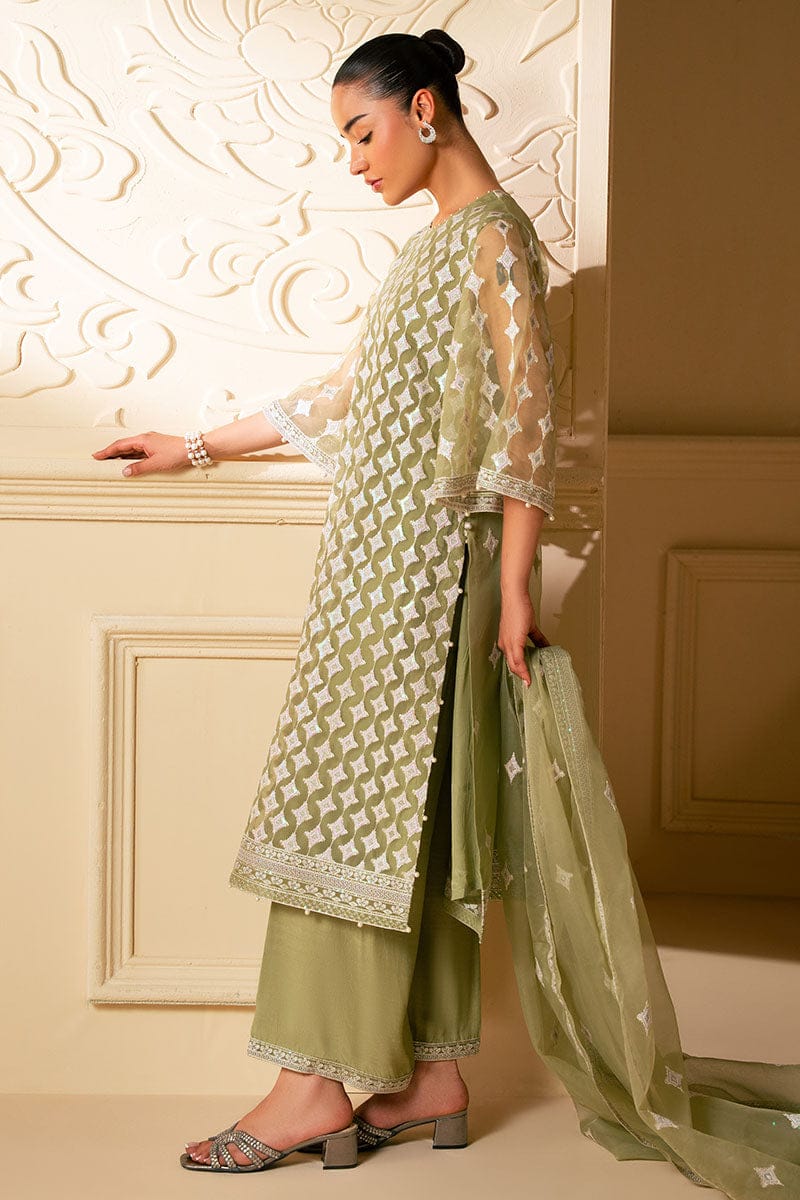 Royal Organza Embroidered | 3PC Unstitched