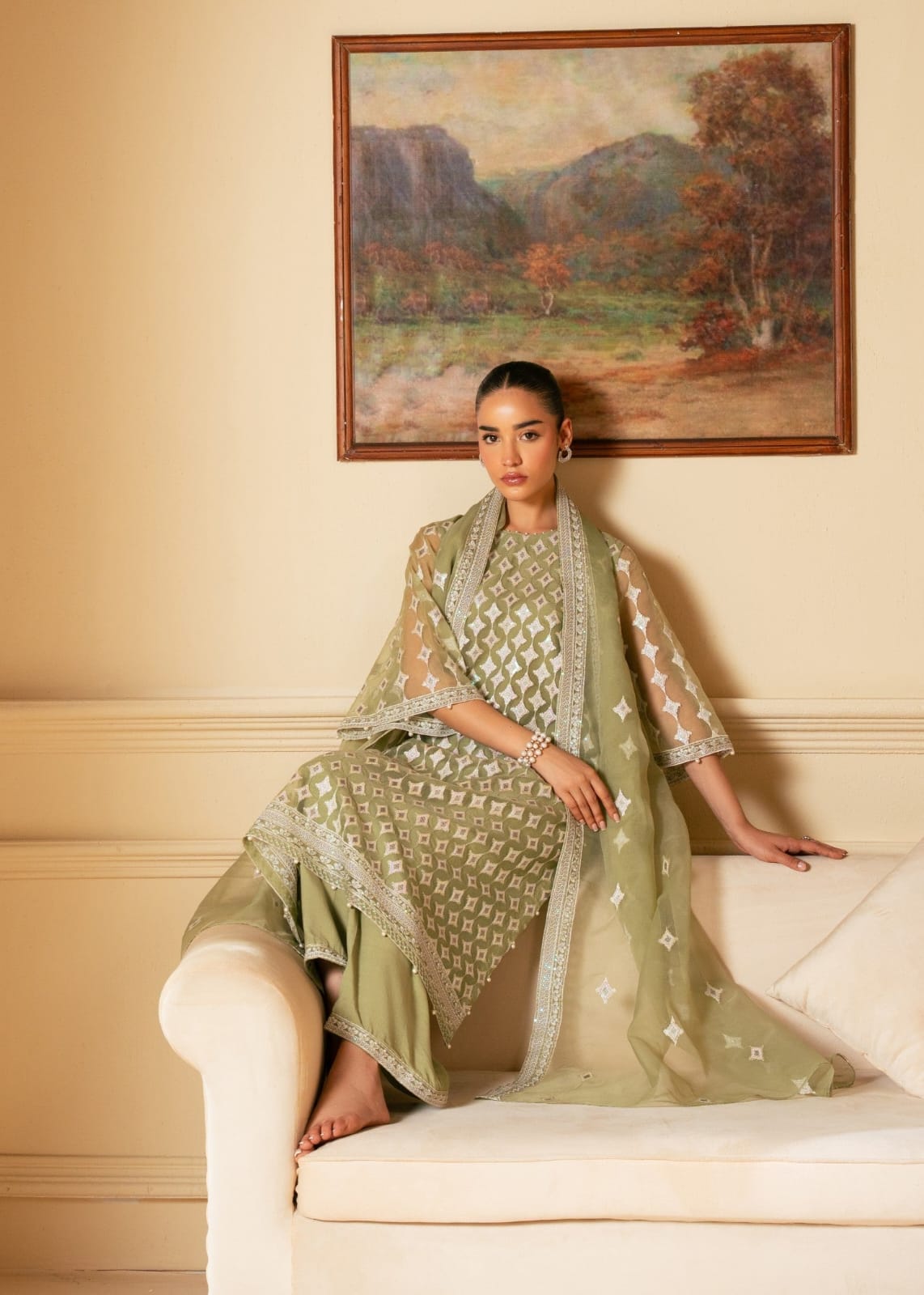 Royal Organza Embroidered | 3PC Unstitched