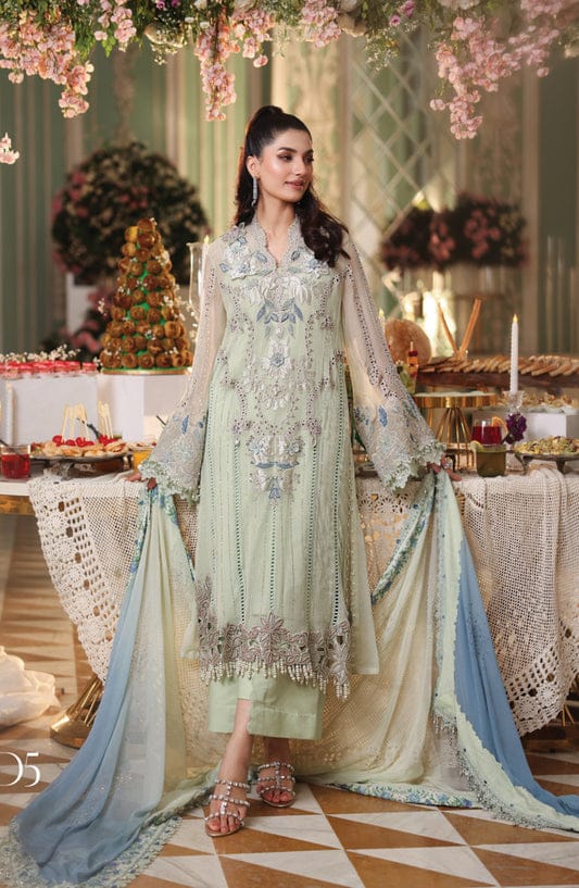 Heavy Embroidered Chiffon | 3PC Unstitched
