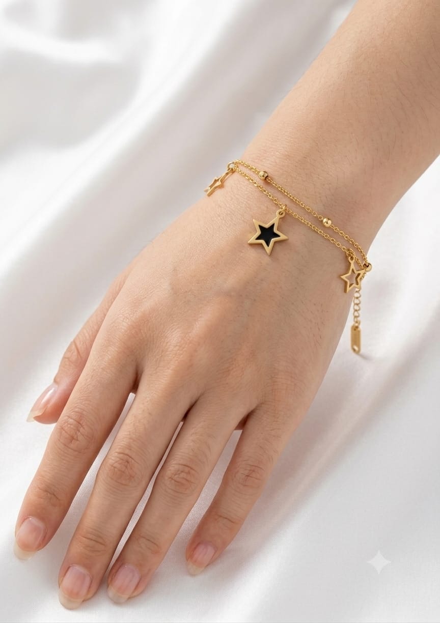 Layered Star Bracelet