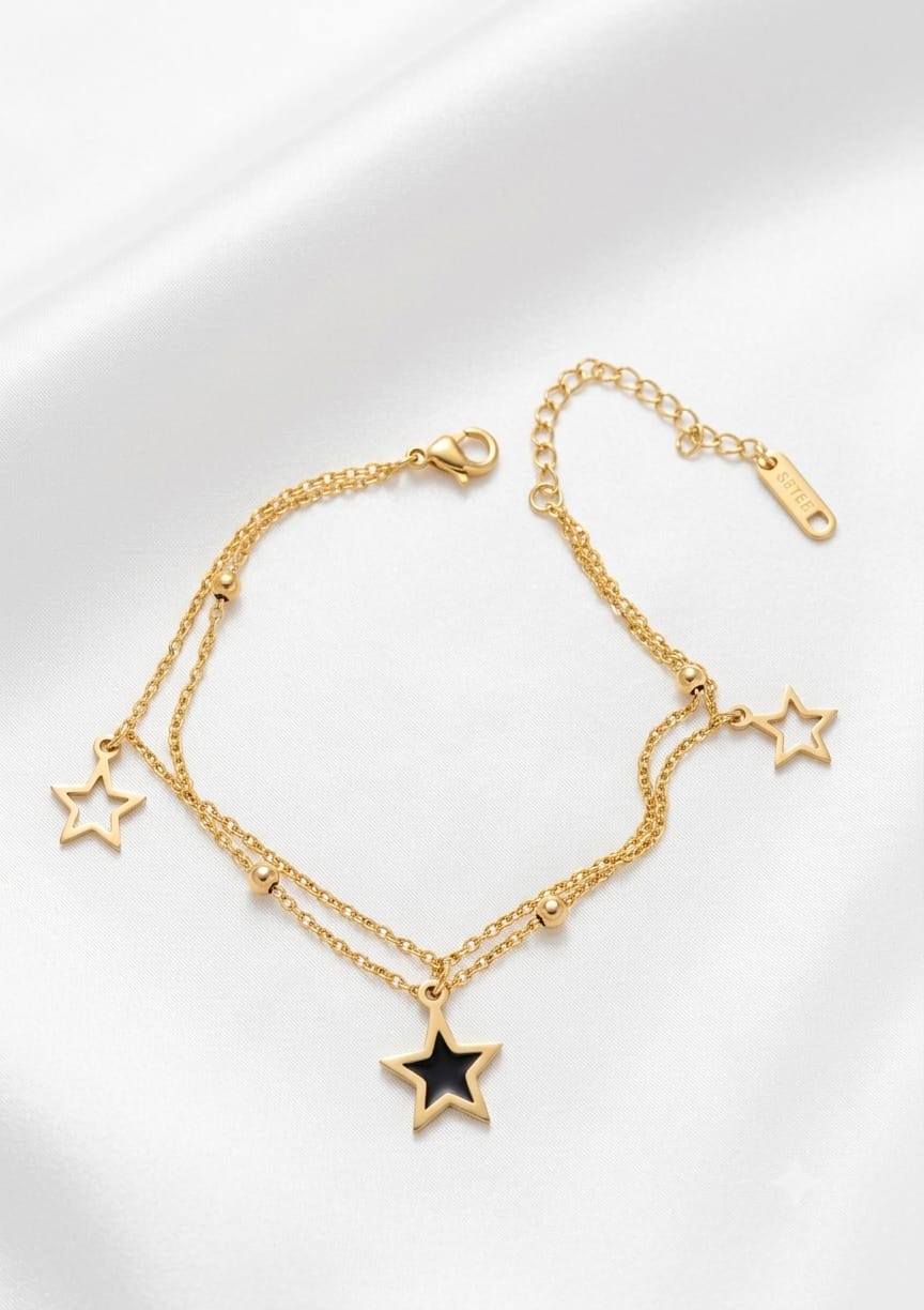 Layered Star Bracelet