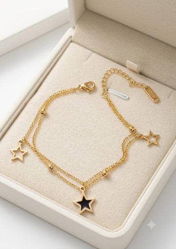 Layered Star Bracelet