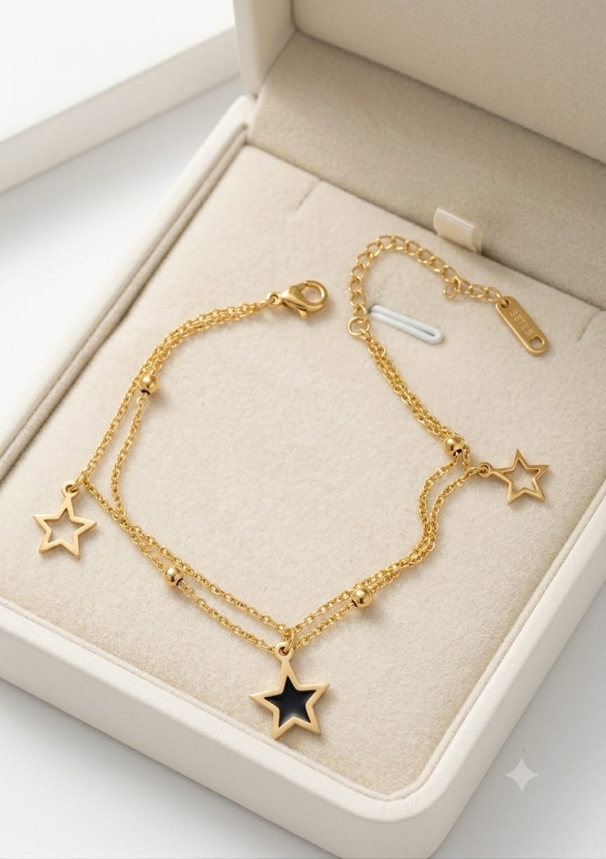 Layered Star Bracelet