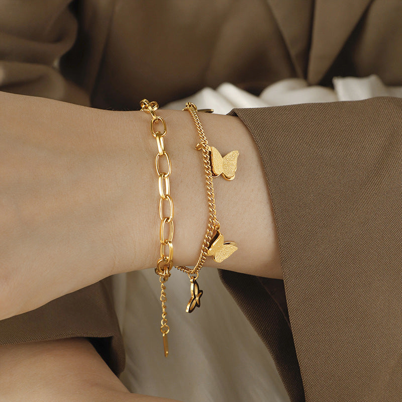 Butterfly Charm Bracelet