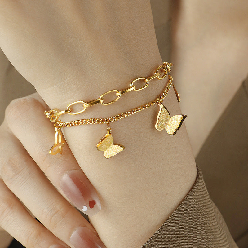 Butterfly Charm Bracelet