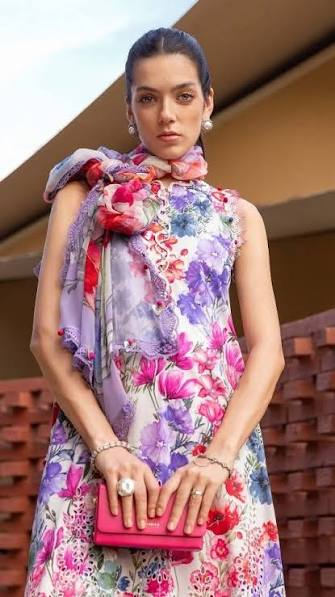 Printed Lawn & Chiffon | 3PC  Unstitched